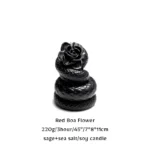 Boa-Flower-Black-Candles