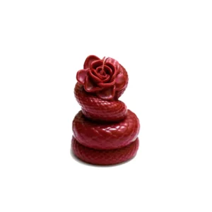 Boa Flower red Candles