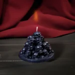 Skeleton Black Candles