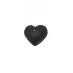 lovely heart black candles