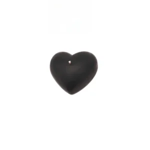 lovely heart black candles