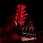 spine bones black candles