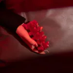 spine bones red candles