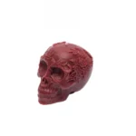 SKU-Black Skull Candle Halloween Decor