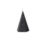 nordic style black taper candles
