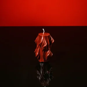 nordic wave red candles