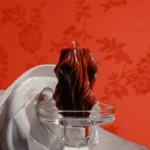 nordic wave red candles