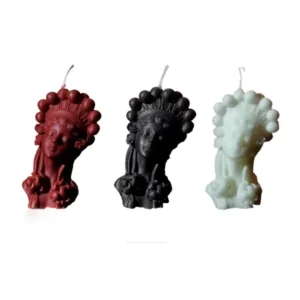 Handmade Goddess Head Candles