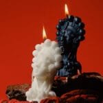 Handmade Goddess Head Candles