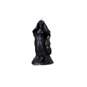 Gothic Black Skull Bride Scented Candle