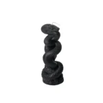 Handmade Black & Red Snake Candle