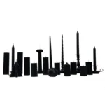 Vintage Romantic Scented Black Candles-02 Vintage Romantic Scented Black Candles